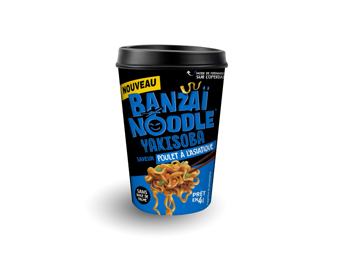Yakisoba saveur poulet asiatique
