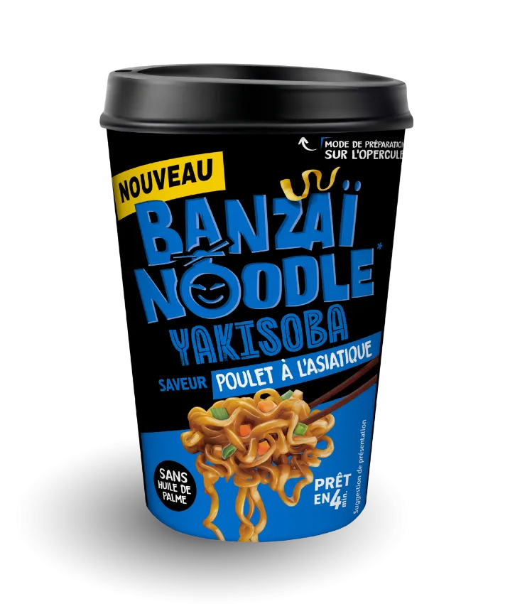 Yakisoba saveur poulet asiatique